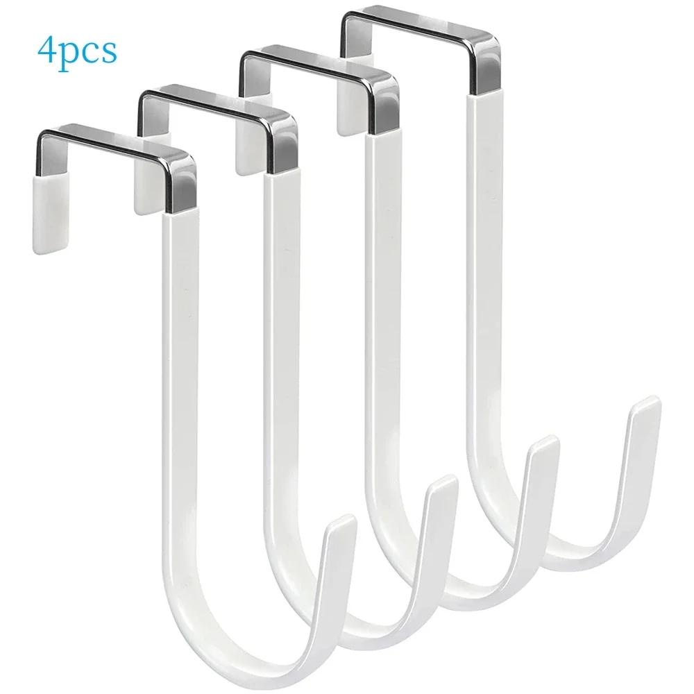 

4шт Rubbe вешалки для полотенец и пальто антипригарные и не прокалывающие крючки для двери ванная комната спальня кухня подвесной органайзер бюстгальтер
