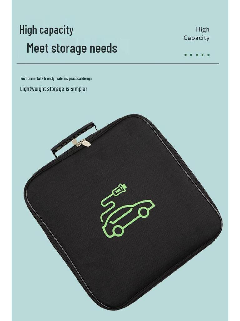 Xiaopeng P5 Charging Cable Organizer: Portable Storage Bag for EV Accessories