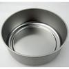 Nagao 10cm Round Stainless Steel Storage Container with Lid, Airtight, Stackable, Food Preparation Container, Made In Japan
