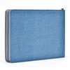 Large Capacity Fountain Pen 24 Waterproof Canvas Pen Individual Slot Zipper Case, Pens, Blue, Holder,