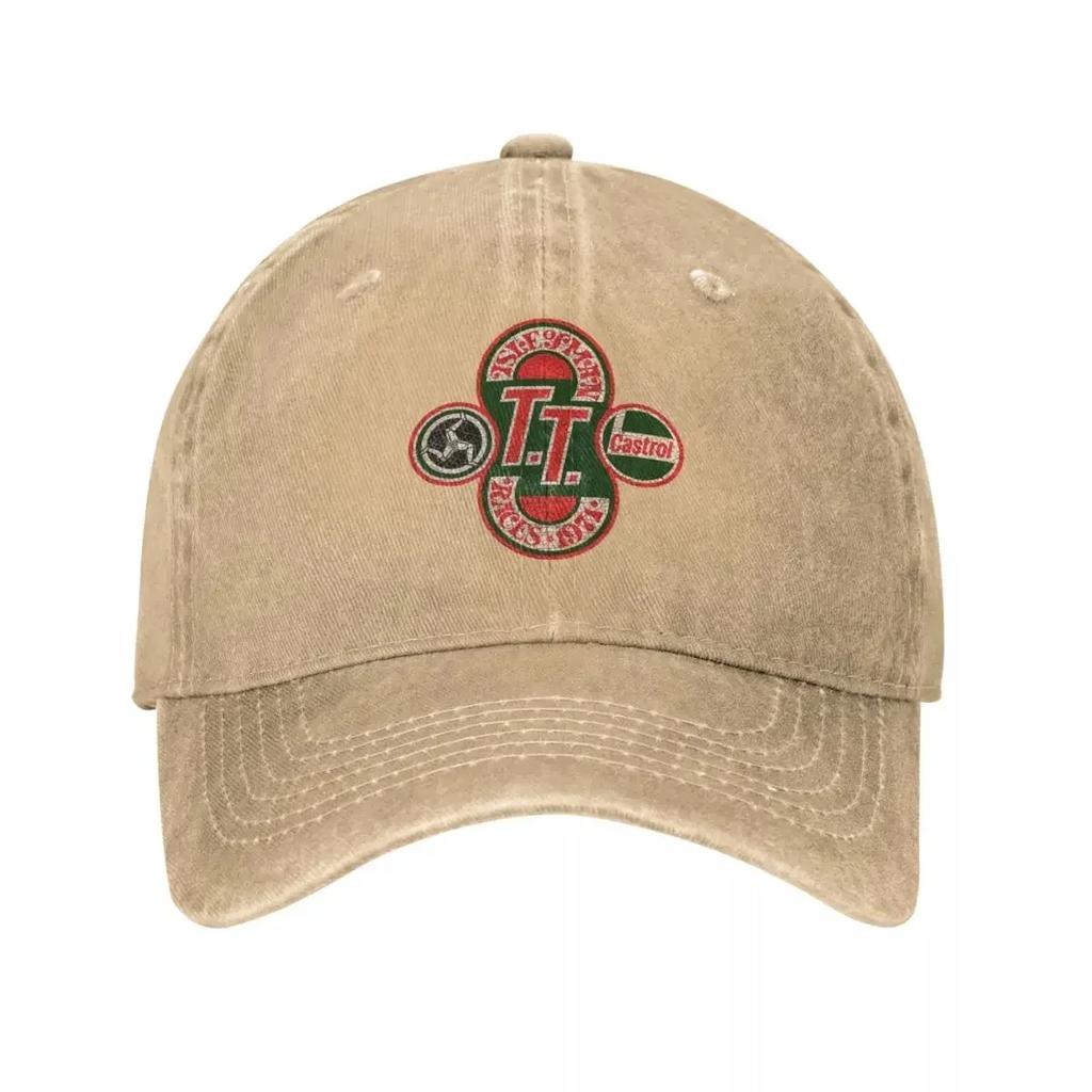 Isle Of Man TT Races Men Women Baseball Cap Distressed Denim Caps Hat Vintage Outdoor Activities Sun Cap