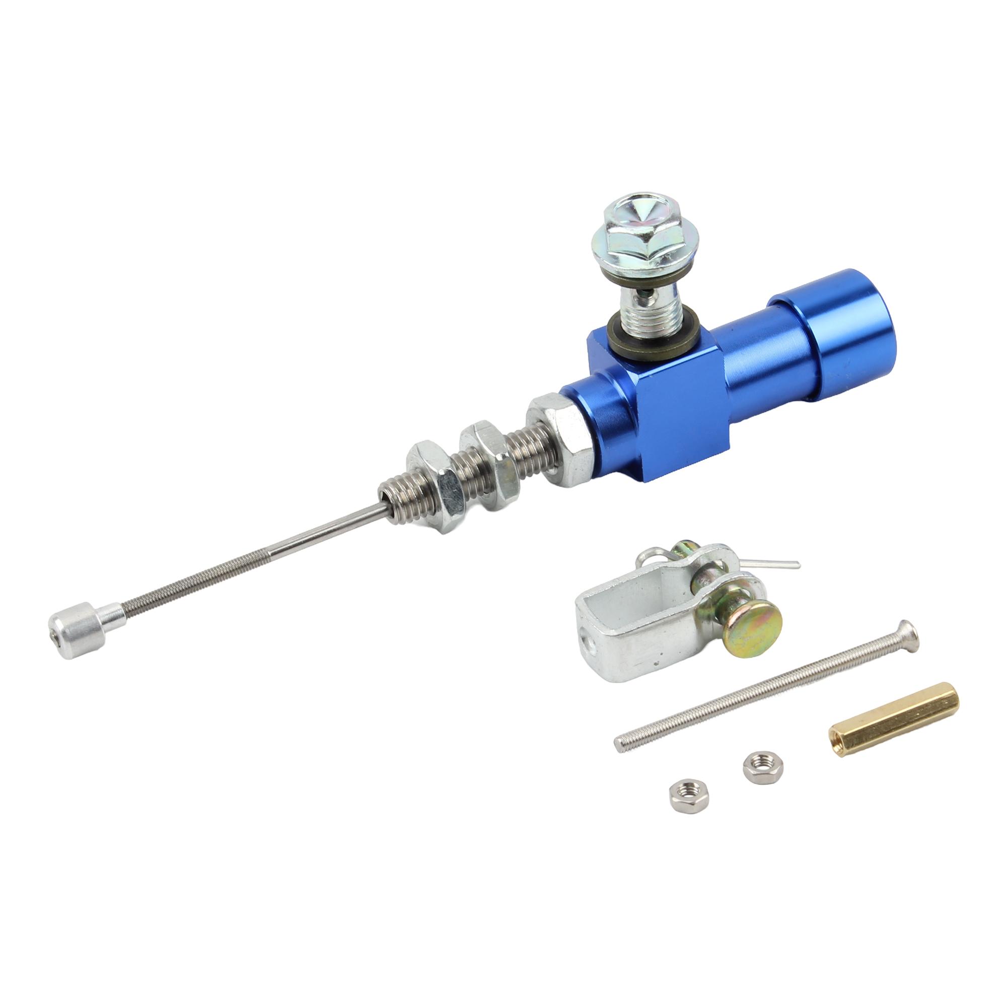 Motorcycle Hydraulic Clutches Short Hydraulic Clutch Performance Brake Master Cylinder System Universal Transfer Pump Motocross синий