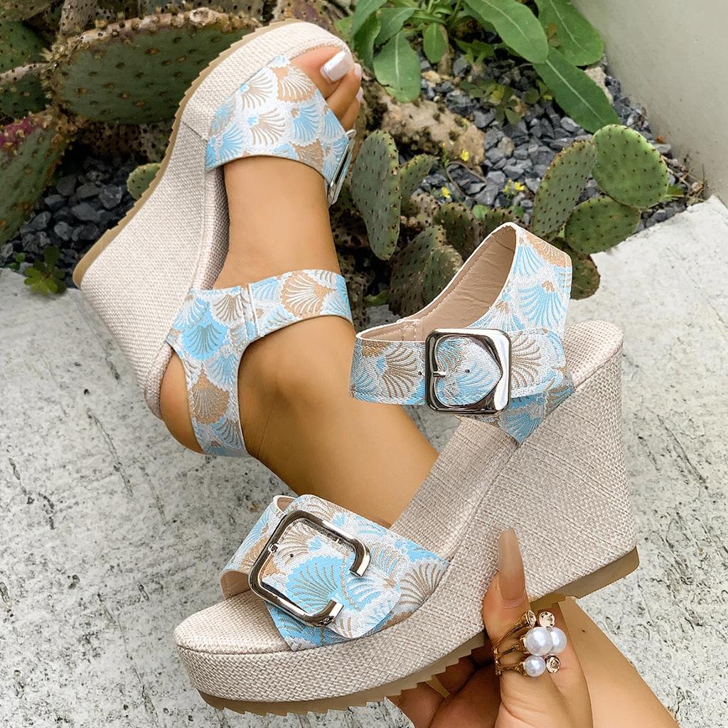2025 Summer New Women Wedges Sandals Anti-slip Designer Shoes Women Platform Platform Sandals Women Zapatos De Mujer
