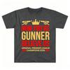 Arsenal 2026 Champion Graphic Cotton Unisex Tshirt Summer High Quality Men's Women's Fashion Football Commemorate Shirt