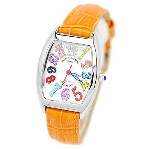 

[Pierre Talamon] PIERRETALAMON Quartz Women s Watch PT-8500L-1OR Orange [Parallel Import]