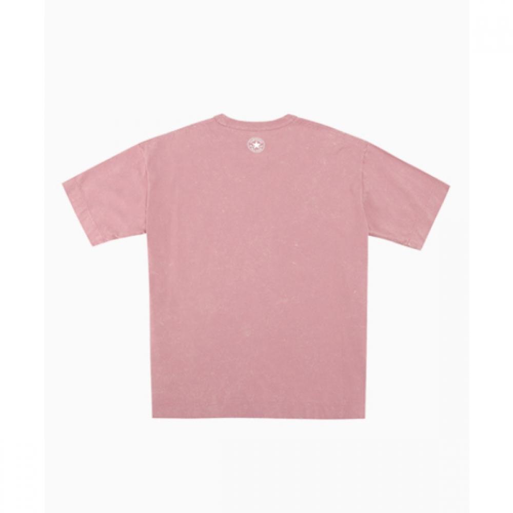 Converse Unisex Vurbige Logo Washing T shirT Loose fiT Lail