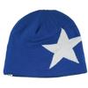 Clape 3D Beanie Hat 55-60cm Blue Double Layer Thermal Stretch Knit Cap JR-HKN02