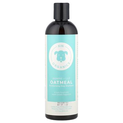 Organic Oatmeal Moisturizing Dog Shampoo, Jasmine + Lily, 354ml (12 Fl Oz)