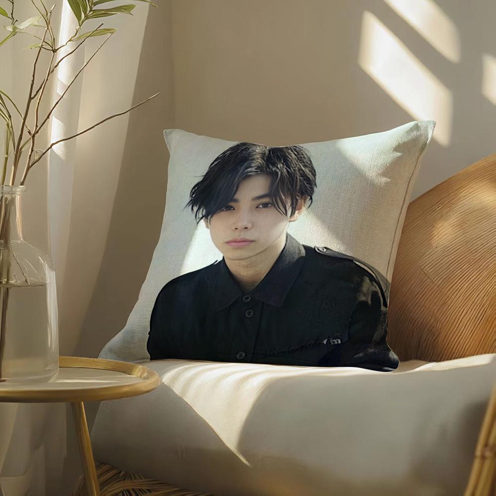 Actor NNijiro Murakami Pillow Case pillowcase doublesided printed sofa cushion bedroom headboard