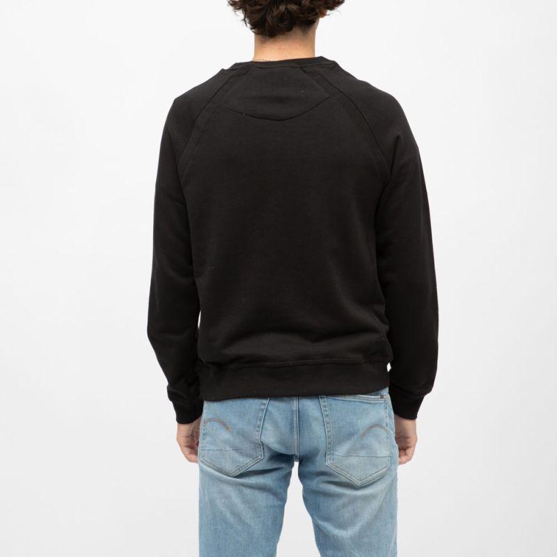 Sweat manches longues col rond coda imprimé logo Homme CERRUTI