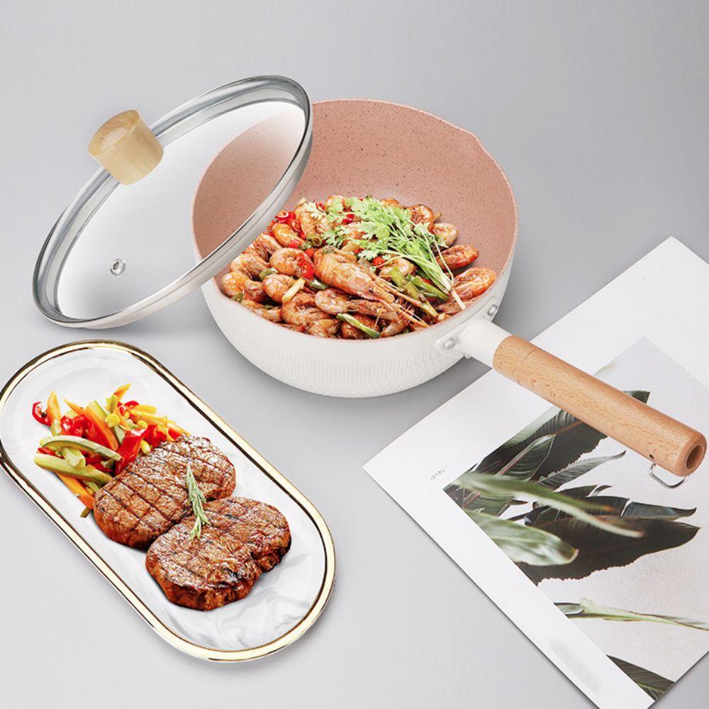 Aluminum Zinc Zinc Alloy Soup Pot Universal Non-stick Pan Multi-functional Japanese Saucepan  Baby Food