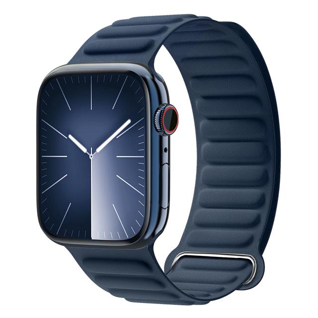 Magnetisches Schleifenband für Apple Watch Armbänder 44mm 40mm 49mm 45mm 41mm 38mm Feingewebtes Armband iWatch Series 9 8 6 7 SE Ultra 2 3 11 Armband