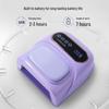 Custom Logo Rechargeable USB Nail Curing Lamp with Wearable Hand Rest and Large Gel Space.