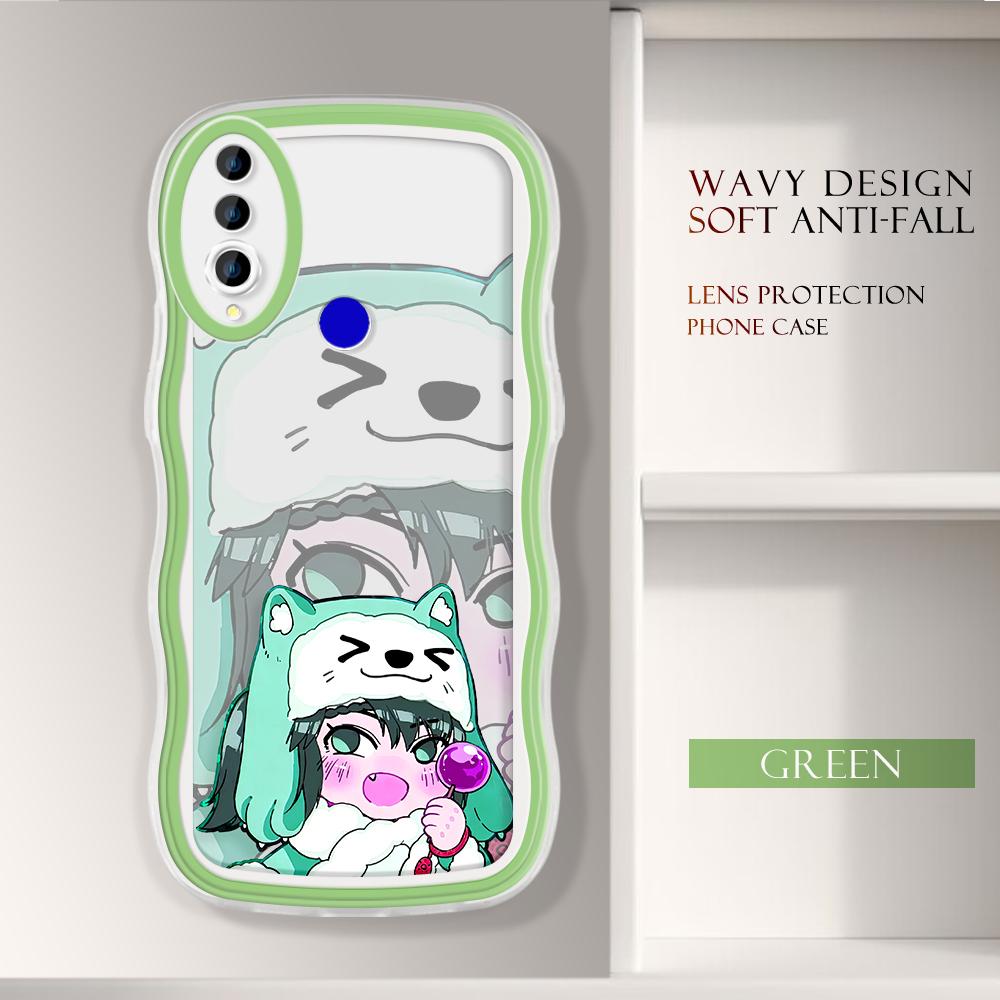 

Модний м який хвилястий чохол для телефону з мультяшним візерунком Захист камери Протиударний чохол для мобільного телефону для Huawei Honor iPhone Infinix Tecno Itel Infinix Note 30 5G