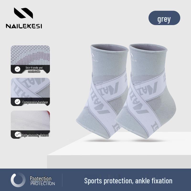 

Ankle Support Compression Sleeve for Sprain Prevention L [Fits Sizes 41-43]