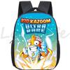 New Super Zings Kindergarten Bag Cartoon Game Superzings Backpack for Boys Girls Children School Bags Kids Daily Bookbag Mochila