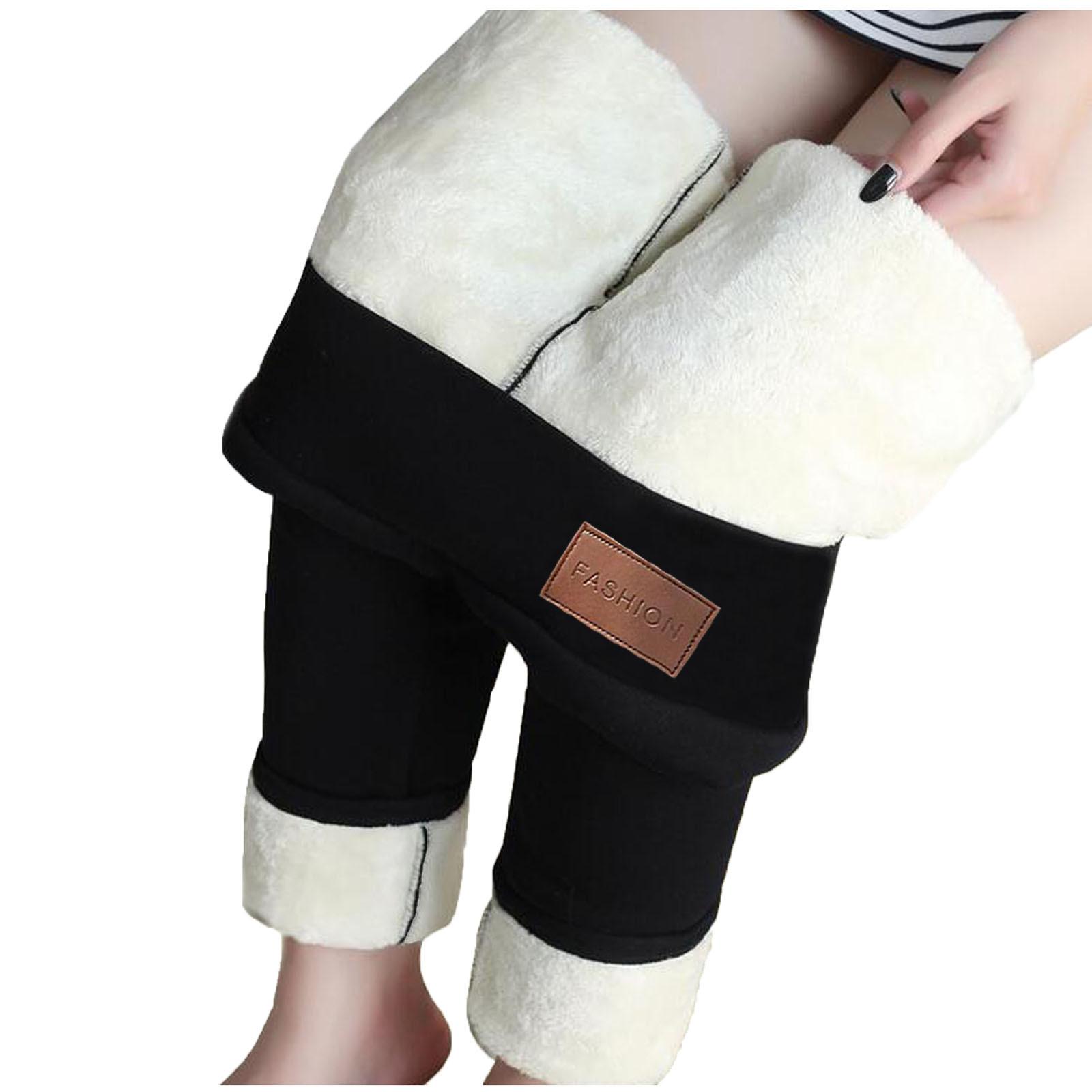 

Женские зимние теплые леггинсы с флисовой подкладкой, плотные бархатные колготки, термоштаны XXXXL серый