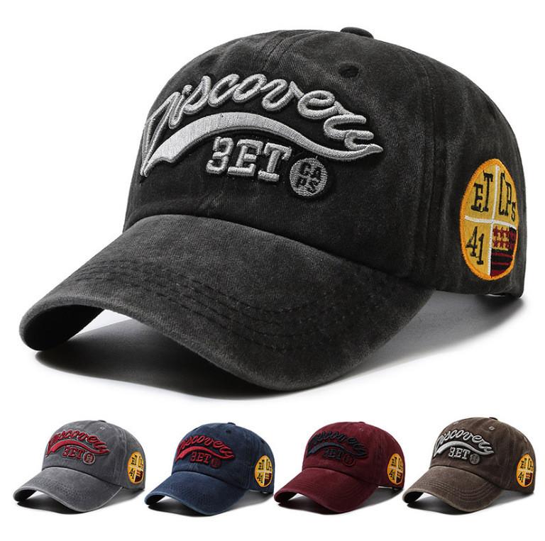 Letter Printing Embroidery Baseball Cap Peaked Caps Sun Protection Gift Outdoor