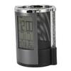 Electronic Clock Pen Holder Multifunctional Colorful Lighting Design Desk Clock Calendar Mesh Stationery Organizer