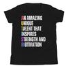 Autism Definition Autism Awareness Month Support Inspiraton Youth T-Shirt