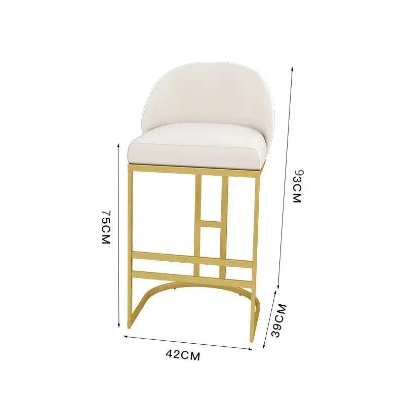 For Bar Counter Chairs,modern and Minimalist Bar Chairs,backrests,high Stool,home Glasses,jewelry Stores,cash Registers,high Sto