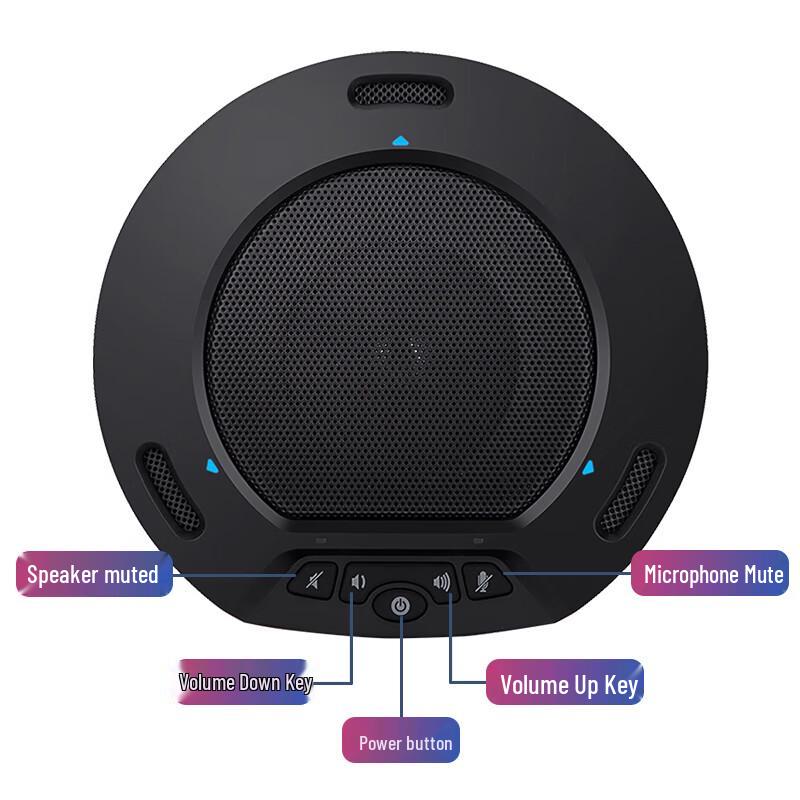 Wireless USB Omnidirectional Conference Microphone Speaker (CN version)