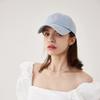 Allincomplete Round Logo Ball Cap Light Blue Denim