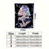 Land Lustrous Wall Tapestry Aesthetic Wall Hanging Printed Fabric Blanket Decorative Tapestries For Bedroom Living Room Home Decor