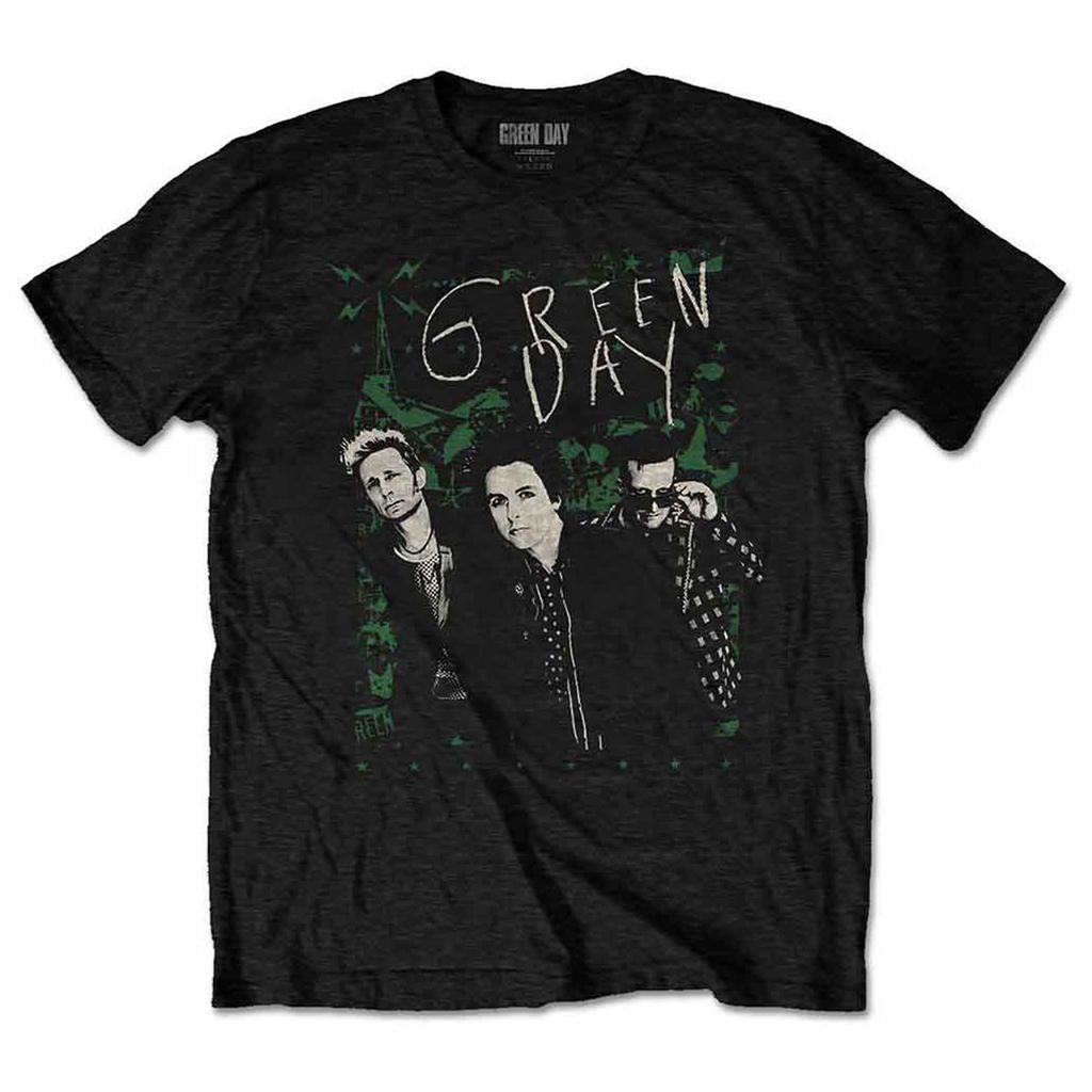 Green Day Lean Band Logo T Shirt