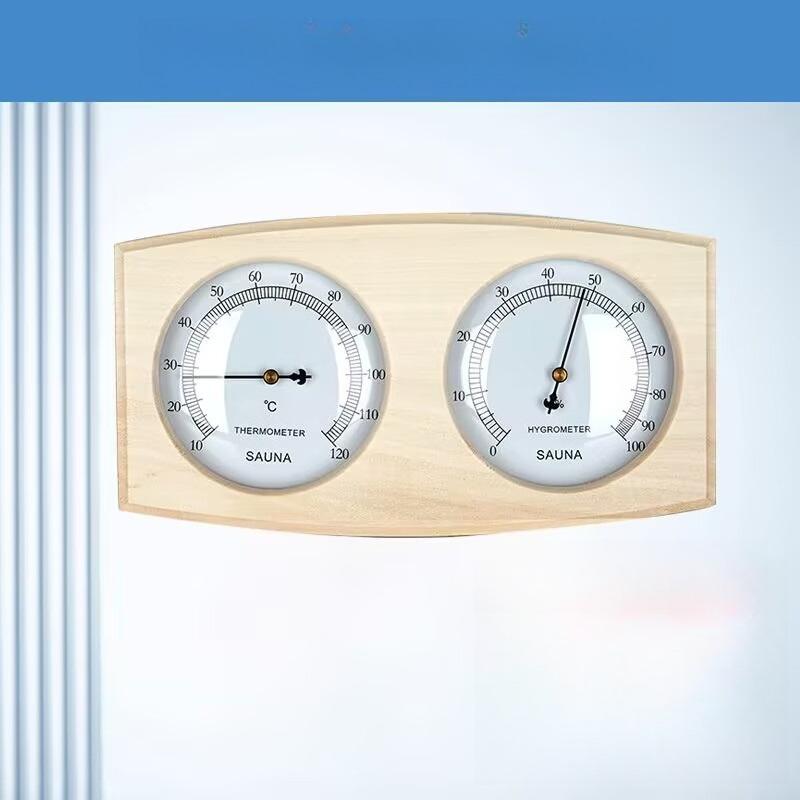 

Термометр для сауны из дерева, гигрометр 2 в 1, измеритель влажности и температуры в сауне, измеритель влажности и температуры в помещении, тестер, счетчики CHINA