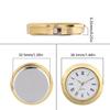 36 mm sirkulært innlagt urverk med klokkehode, presis tidtaking for reparasjon og produksjon av klokker