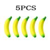 1/10Pcs 18Cm Simulation Banana Toy Slow Rising Squeeze Stress Decompression Doll