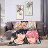 Kpop PLAVE Caligo pt  Blankets Soft Funny Plush Throw Blanket For Couch Chair Sofa Bed Travel Office Flannel Bedspread Bed Cover