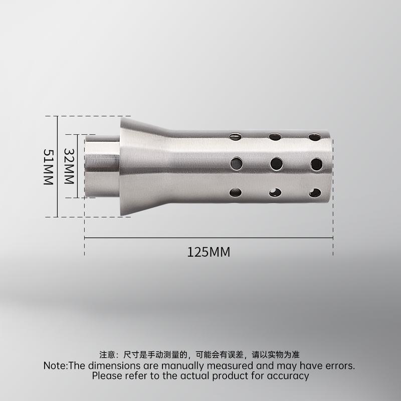 Universal motorcycle muffler, high-quality DB killer muffler, motorcycle exhaust 51 mm