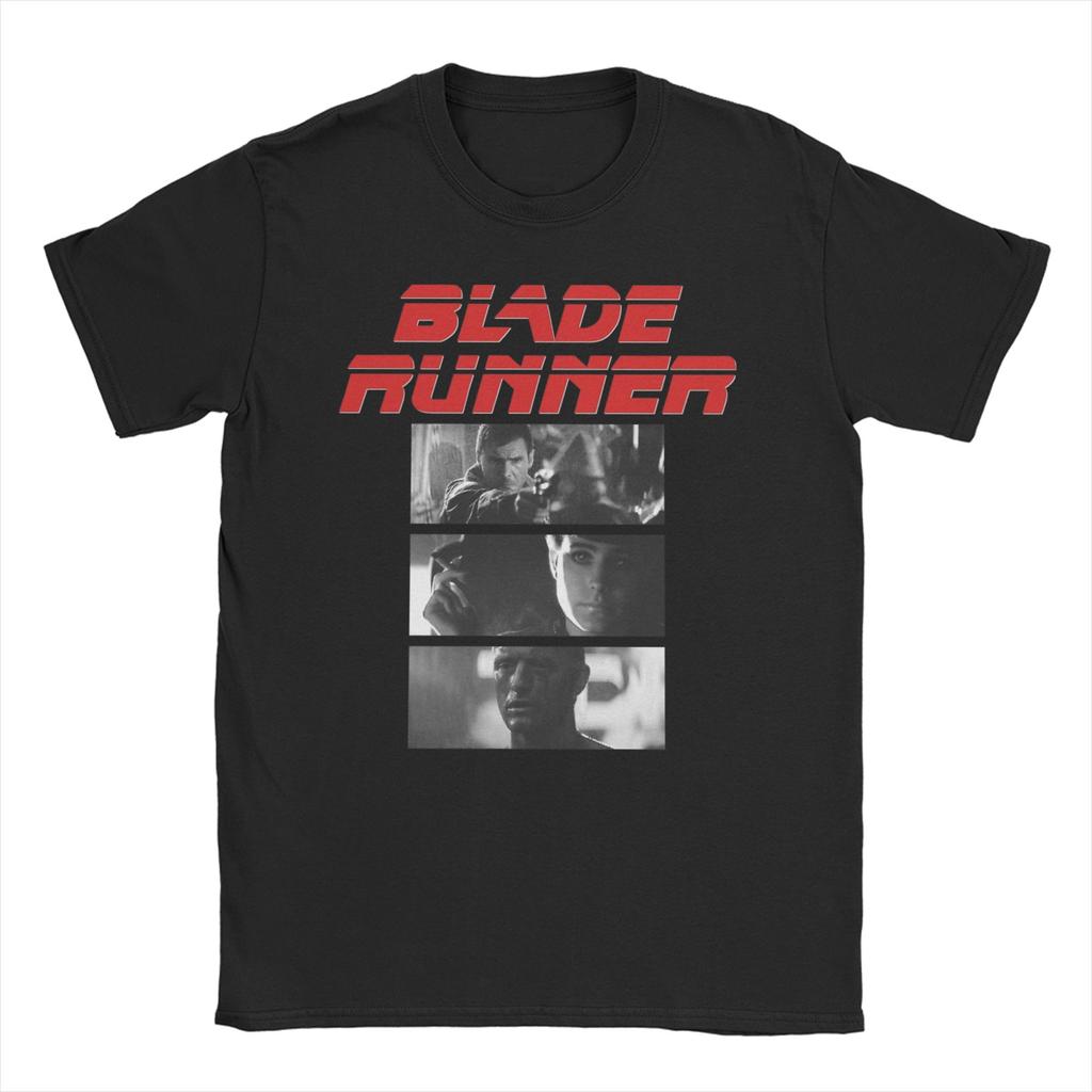 Unisex WOMEN Blade Runner Poster T Shirts Pure Cotton Clothes Leisure Short Sleeve Crew Neck Tees Summer TShirts
