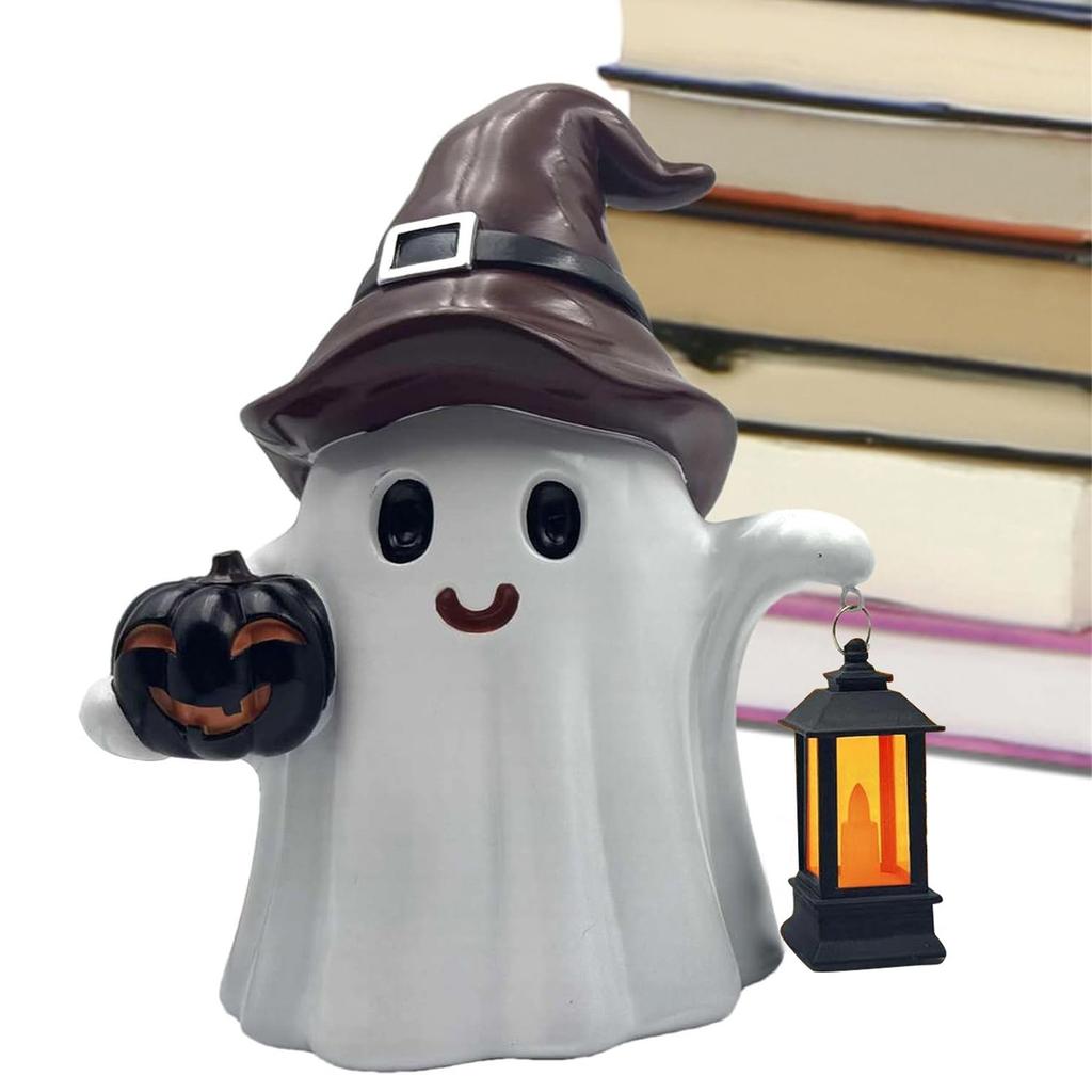 Halloween Cycling  And Pinks Pumpkins Resin Ornament