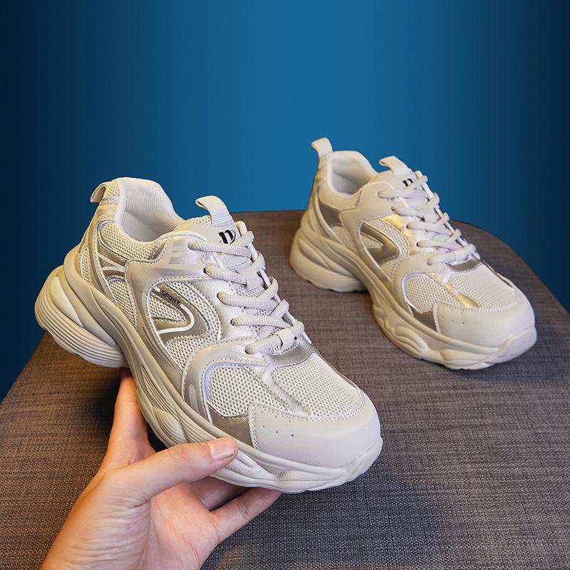 Daddy shoes women's 2025 new spring versatile 3xl trendy Paris jogging casual sports shoes women's platform women's shoes