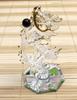 Four Cart Handmade Glass Dragon Small X Set [Fortune-bringing Dragon] 3-piece