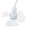 Verbesserter kleiner Ventilator Effizienter Tischventilator Stilvoller Kühlventilator Leiser Ventilator 85V~265V Geeignet für verschiedene Innenbereiche