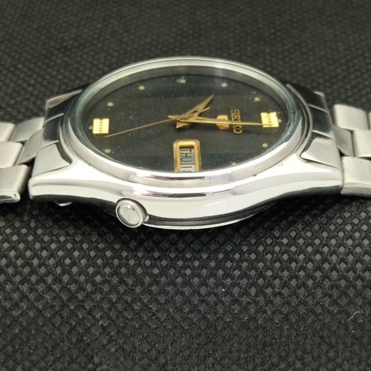 USED VINTAGE SEIKO 5 AUTOMATIC 7009A JAPAN MENS ORIGINAL DIAL WATCH a415776-2 SKU621d-a415776
