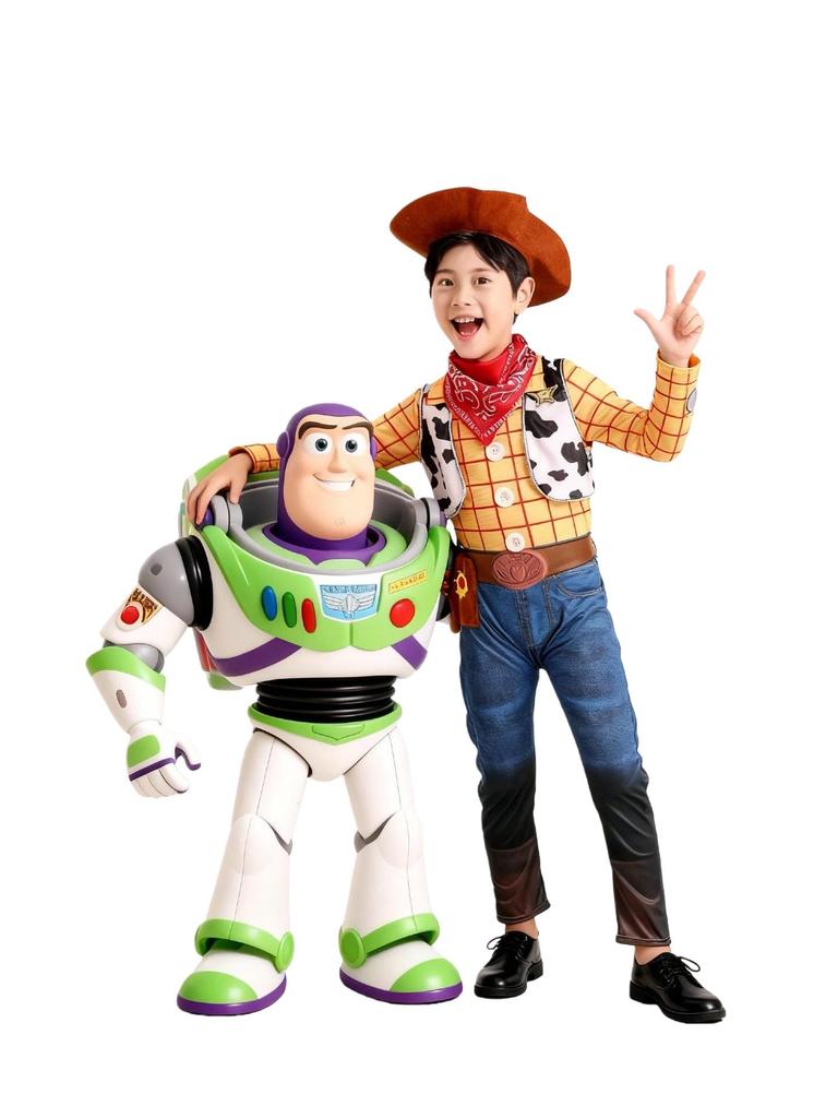 Kids' Toy Story Woody Cowboy Costume for Halloween