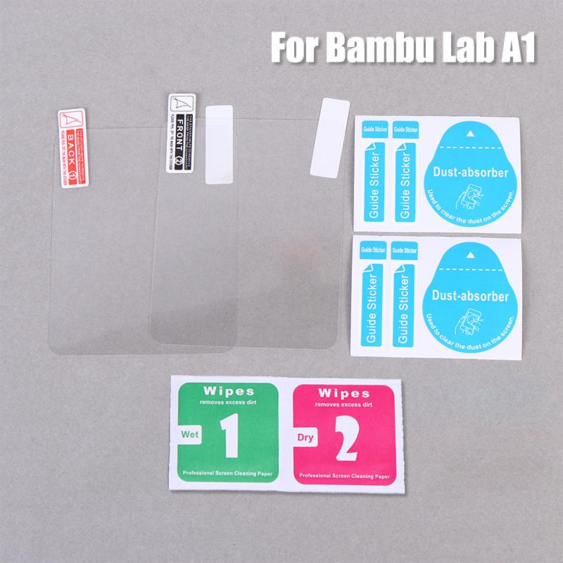 2Pcs Screen Protector For Bambu Lab A1 A1mini Scratch-resistant Wear-resistant Easy Installation High-definition Film