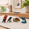 Kit de Fabrication d'Animaux 3D à Perles DIY, Ensemble de Broderie et de Perles Faite à la Main pour Enfants, Adolescents, Adultes, Kit de Perles sur le Thème des Animaux pour Débutants, Loisir Créatif