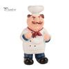 No Drill Wall Mount Cartoon Chef Hook, Resin Adhesive Toothbrush Holder, Small Decor Items Decorative Organizer for Kitchen or Washbasin Kids