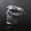 Skull Tactical Mask Halloween Full Face Protective Helmet W/ Goggles No Degrees