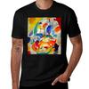 KANDINSKY HD - Improvisation 31 (Sea Battle) T-Shirt Man T Shirt Luxury Man T Shirt Cotton Anime T Shirts for Man T-Shirt