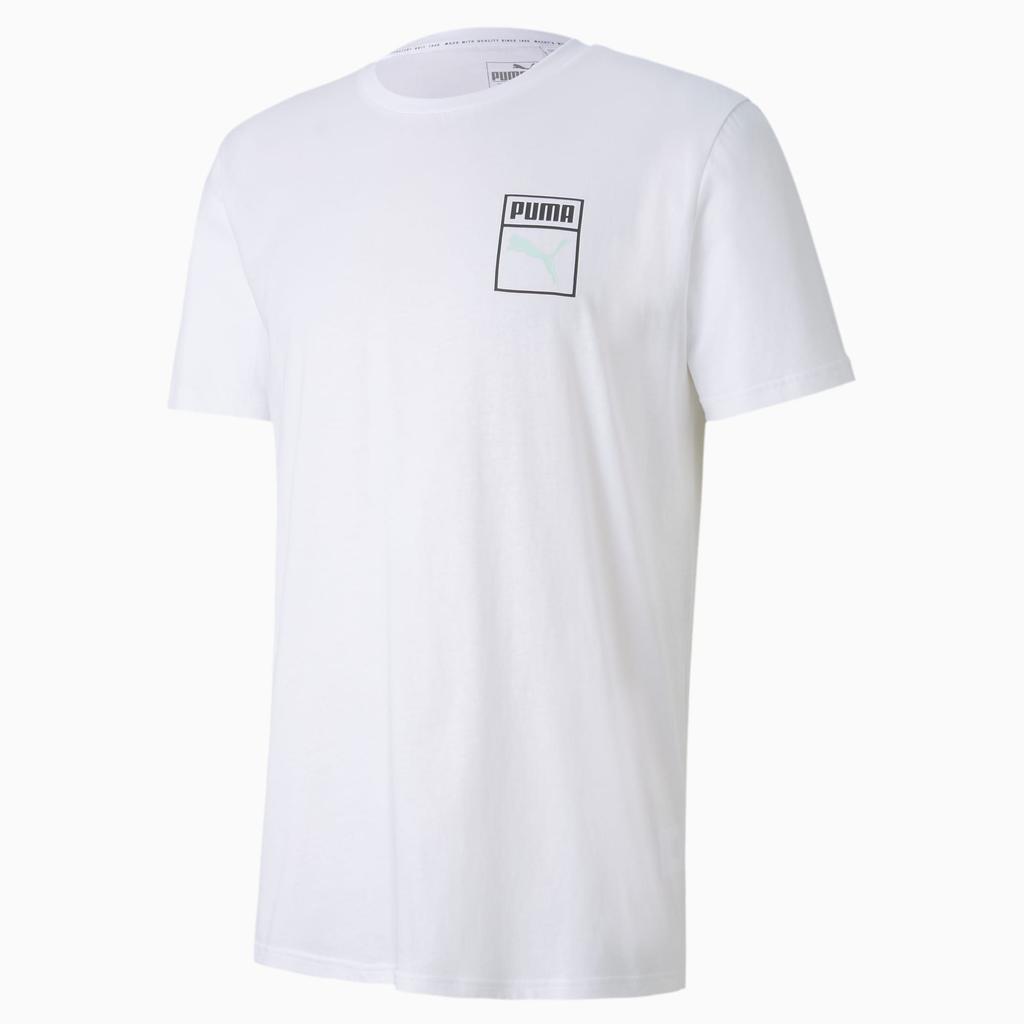 Puma T Shirts Men's Crew Neck Moderate Straight Fit 598625-02