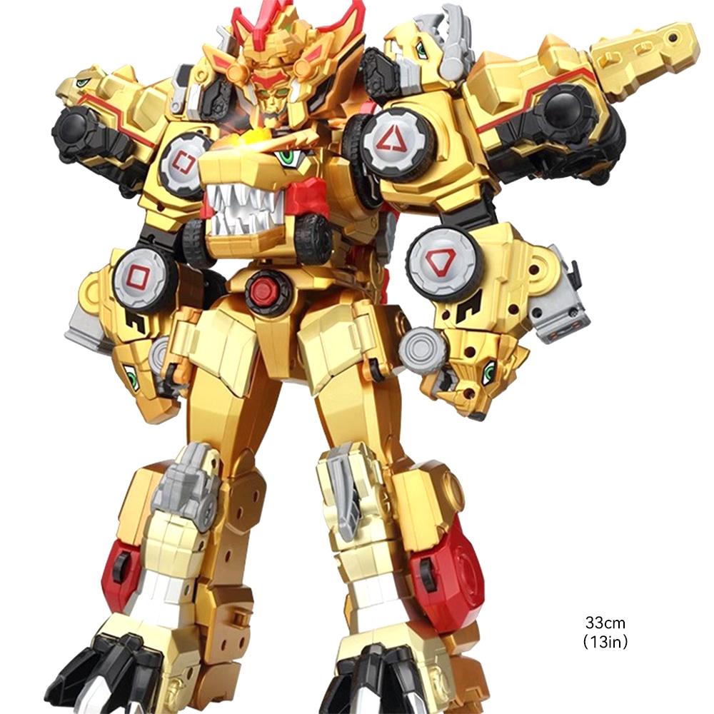 Dino Core Ultra D-Buster Tyranno Dinosaurier Transform Robot Kombinierer 5in1 / 7in1 Actionfigur Ohne Box