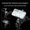 Bicycle Phone Mount Aluminum Alloy Handlebar Holder For Mountain Bike Cycling Gear