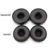 2 Pièces Coussinets d'Oreilles en Mousse à Mémoire Éponge Housse pour AKG N60NC N60 Coussinet Doux Casque Sans Fil Manchon de Protection